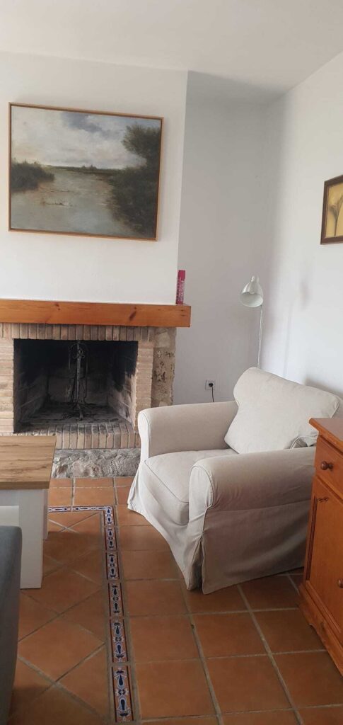 casa con chimenea alquiler zahara de la sierra